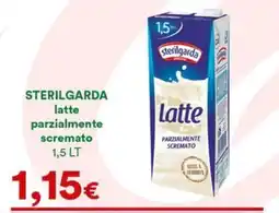 Supermercati Pasquale Prisco Sterilgarda latte parzialmente scremato offerta