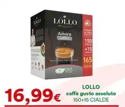 Supermercati Pasquale Prisco Lollo caffè gusto assoluto offerta