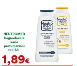 Supermercati Pasquale Prisco Neutromed bagnodoccia offerta
