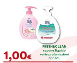 Supermercati Pasquale Prisco Fresh&Clean sapone liquido offerta