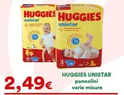 Supermercati Pasquale Prisco Huggies unistar pannolini offerta