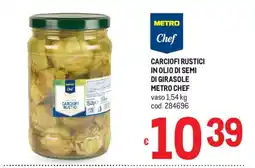 Metro Carciofi rustici Metro Chef offerta
