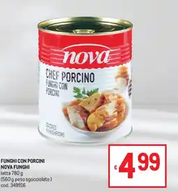 Metro Nova Funghi con Porcini offerta