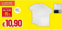 IperFamila T-shirt uomo Girocollo Henry Cotton's offerta