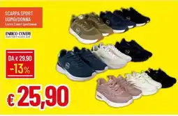 IperFamila Scarpa sport uomo/donna Enrico Coveri Sportswear offerta