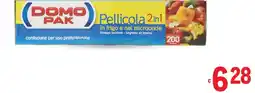 Metro Pellicola 2 in 1 Domo Pak offerta