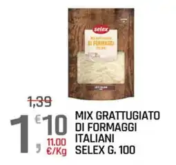 A&O Mix gratuggiato di formaggi italiani Selex offerta