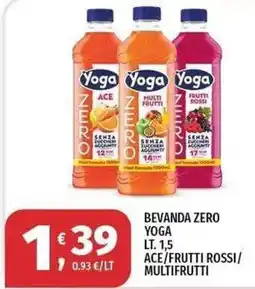 Vivo Supermercati Bevanda zero yoga offerta