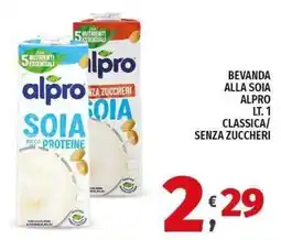Vivo Supermercati Beveranda alla soia Alpro classica offerta