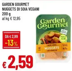 IperFamila Garden Gourmet Nuggets di soia vegani offerta