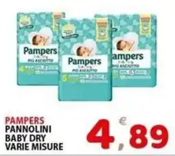 Il Centro Superstore Pampers pannolini baby dry offerta