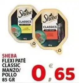 Il Centro Superstore Sheba Flexi Paté Classic Manzo/Pollo offerta