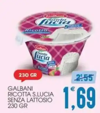 Galbani ricotta s.lucia senza lattosio