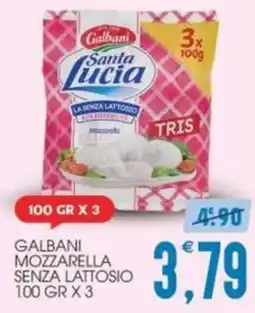SpesAmica Galbani Mozzarella senza lattosio offerta