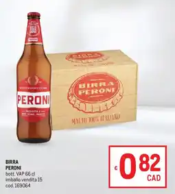 Metro Birra Peroni offerta