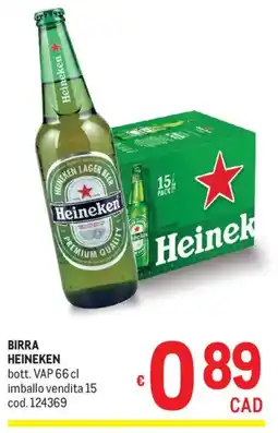 Metro Birra Heineken offerta