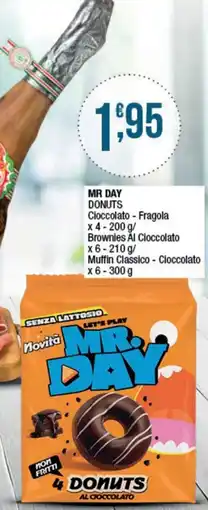 Sidis Mr. Day donuts al cioccolato offerta