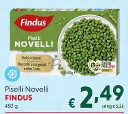DiMeglio Piselli Novelli Findus offerta