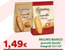 Supermercati Pasquale Prisco Mulino Bianco granetti dorati/integrali offerta