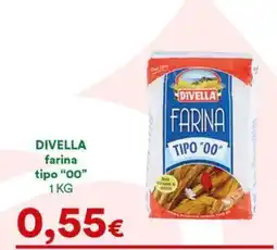 Supermercati Pasquale Prisco Divella farina tipo "00" offerta