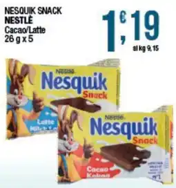 Sidis Nesquik Snack Cacao/Latte offerta
