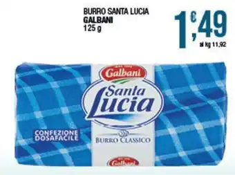 Sidis Burro Santa Lucia Galbani offerta