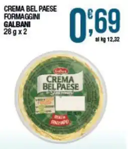 Sidis Crema Bel Paese Formaggini Galbani offerta