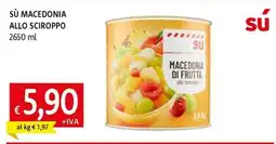 IperFamila Sú macedonia di frutta offerta