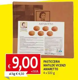 IperFamila Amaretto Matilde Vicenzi offerta
