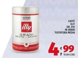 Vivo Supermercati Caffè Illy in grani offerta