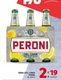 Vivo Supermercati Peroni Chill Lemon offerta