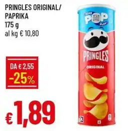 IperFamila Pringles Original offerta