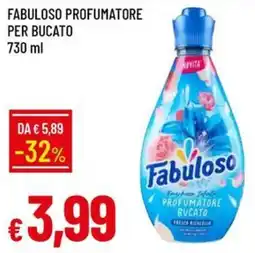 IperFamila Fabuloso profumatore bucato offerta