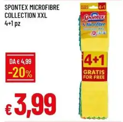 IperFamila Spontex Microfibre Collection XXL offerta