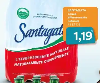 Santagata acqua effervescente naturale
