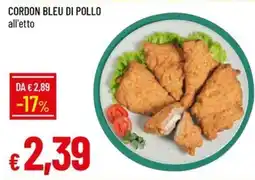 IperFamila Cordon bleu di pollo offerta