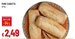IperFamila Pane ciabatta offerta