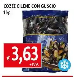 IperFamila Cozze cilene con guscio offerta