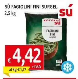IperFamila Fagiolini fini surgelati Sú offerta