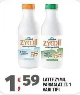 Vivo Supermercati Latte Zymil Parmalat offerta