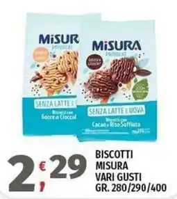Vivo Supermercati Biscotti Misura offerta