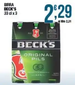 Sidis Birra Beck's offerta