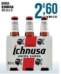 Sidis Birra Ichnusa offerta