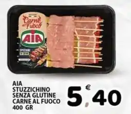 Il Centro Superstore AIA Stuzzichino senza glutine carne al fuoco offerta