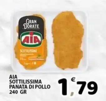 Aia sottilissima panata di pollo
