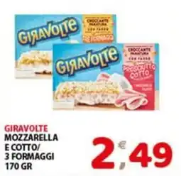 Mio Market Giravolte mozzarella e cotto/3 formaggi offerta