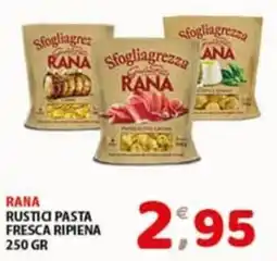 Mio Market Rana rustici pasta fresca ripiena offerta