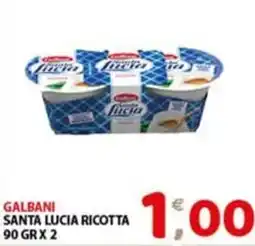 Mio Market Galbani Santa Lucia Ricotta offerta