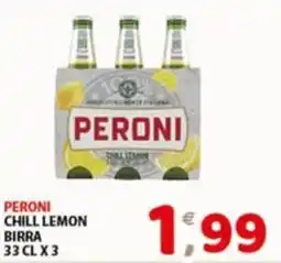 Mio Market Peroni chill lemon birra offerta
