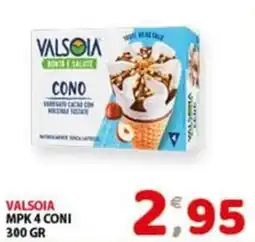 Mio Market Valsolia cono vanillato cacao con nocciola toscana offerta